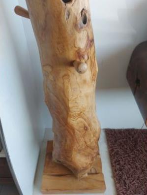 APPENDIABITI, PORTACCAPPATOIO, PORTASALVIETTE IN LEGNO MASSELLO LAVORATO A MANO