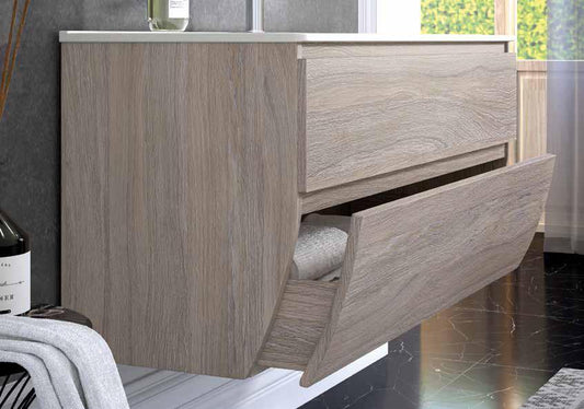 ARREDO BAGNO ECOFLY 121 FINITURA LEGNO K005 LEGNO K003 K001 K009