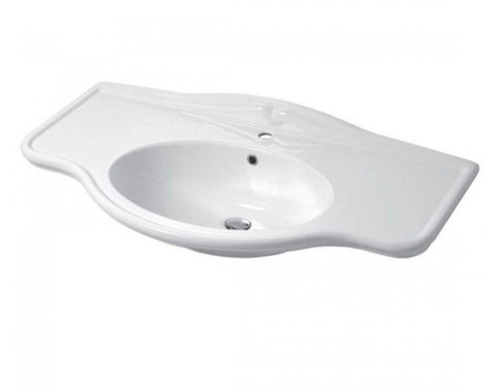 ARREDO BAGNO PAESTUM 108 FRONTALE IN MASSELLO LEGNO FINITURA NOCE