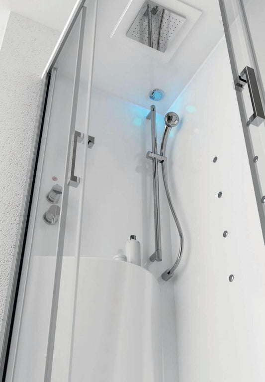 BOX DOCCIA MULTIFUNZIONE QUADRATO 90x90 MULTIPLA COLACRIL