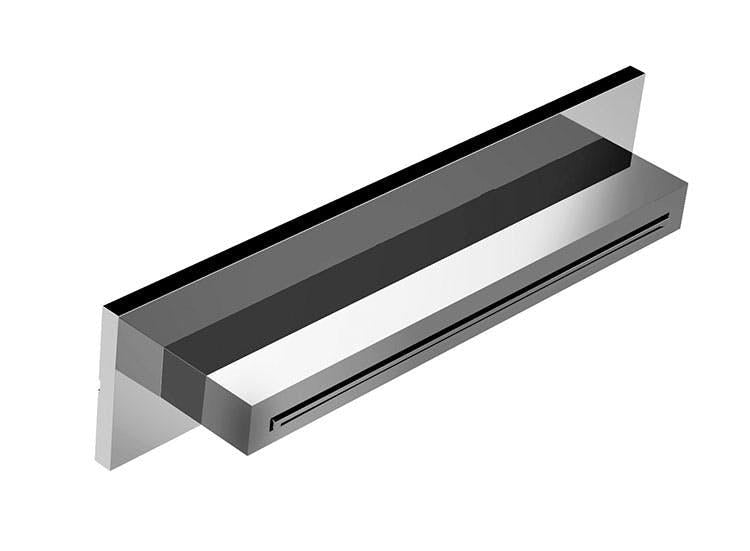 CASCATA XL A PARETE ESTERNA E044273 IN ACCIAIO INOX CROMATO MADE IN ITALY