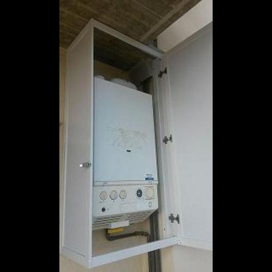 COPRICALDAIA CM 35X50X35 H 80 STRUTTURA IN ALLUMINIO VERNICIATO BIANCO