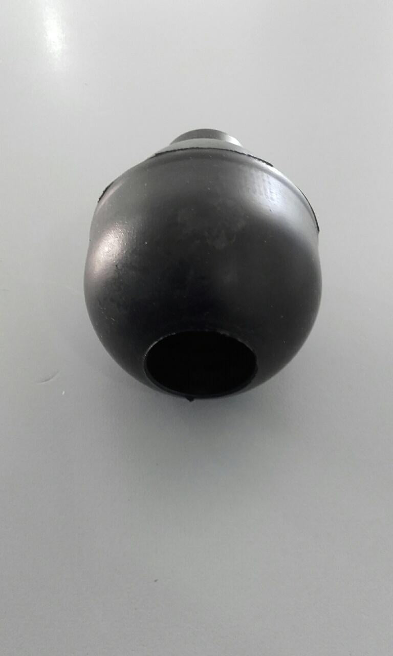 GUARNIZIONE SFERA LUNGA DI CHIUSURA MM 55 FORO 14 PER CASSETTA WC INCASSO