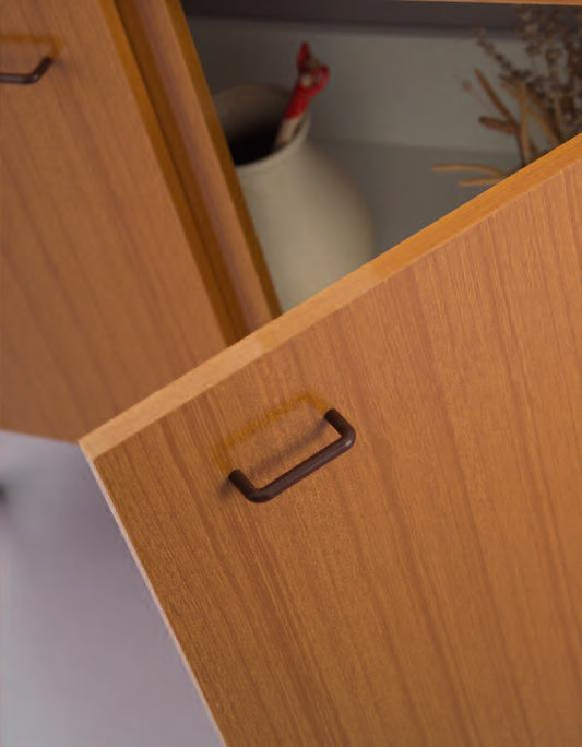 LAVELLO INOX 100X50 UNA VASCA E SCOLAPIATTI CON MOBILE 2 ANTE LADY BIANCO O TEAK