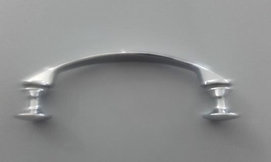 MANIGLIA CROMATA ESSE INTERASSE VITI MM144 PER BOX DOCCIA IN CRISTALLO SP.6MM