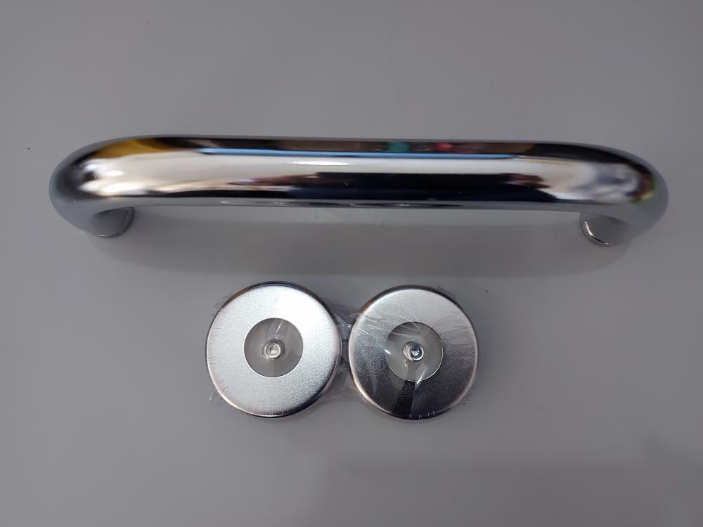 MANIGLIONE DI SICUREZZA CM.30 AUSILI DISABILI ACCIAIO CROMATO ECO