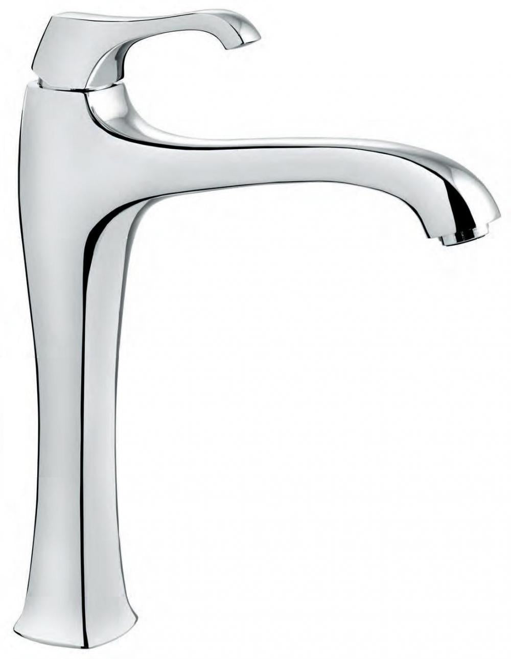MISCELATORE LAVABO ALTO CROMATO ARES EMMEVI MADE IN ITALY