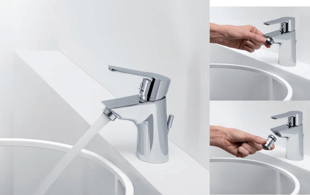 MISCELATORE UNIVERSALE LAVABO-BIDET UNIKA CROMATO MADE IN ITALY