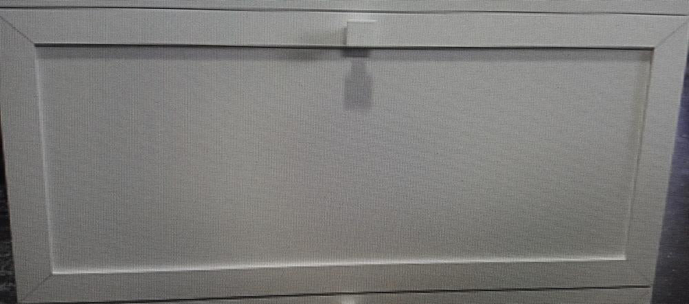 MOBILE LAVATOIO CM.50X50 CON PORTABIANCHERIA SERIE ESTERNO STRUTTURA ALLUMINIO BIANCO