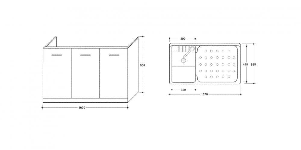MOBILE LAVATOIO CON COPRILAVATRICE CM.107X60 3 ANTE LUNAROSSA CAMOSCIO LUCIDO