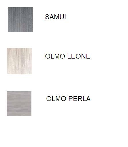 MOBILE LAVATOIO VASCA IN CERAMICA 60X50 2 ANTE LIGNUM SAMUI