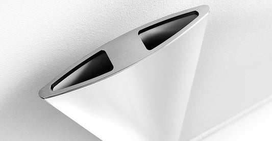 RADIATORE D'ARREDO OTHELLO PLAT SLIM ALLUMINIO BIANCO SABLE CM.189X60,3 INT.180