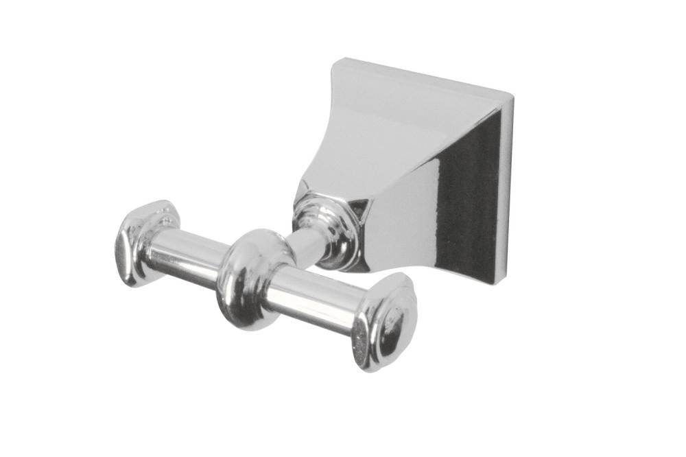 Set di 6 Pezzi di Accessori per Bagno in Egizia Cromo - Made in Italy