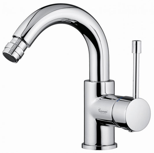 SET COMPLETO MISCELATORI LAVABO E BIDET EDEN CURVO CROMATO MADE IN ITALY