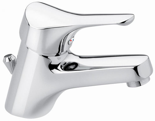 SET COMPLETO MISCELATORI LAVABO E BIDET ZEUS CROMATO MADE IN ITALY