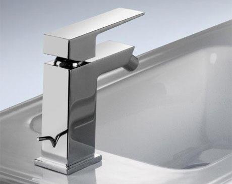 SET COMPLETO MISCELATORI STORM CROMO LAVABO E BIDET MADE IN ITALY