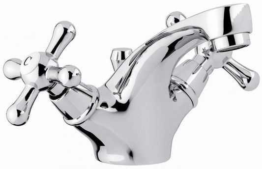 SET COMPLETO RUBINETTI MONOFORO LAVABO E BIDET STELLA CROMATO MADE IN ITALY