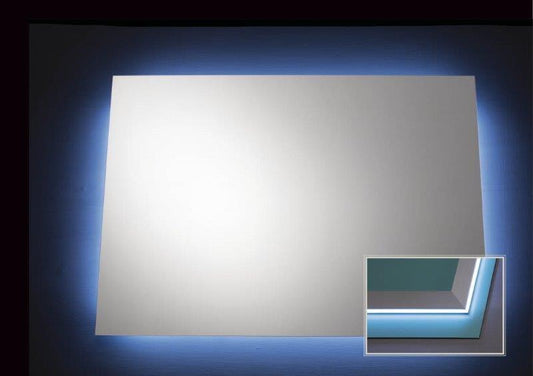 SPECCHIO CON ILLUMINAZIONE A LED PERIMETRALE CM.60 X H.70 MADE ITALY
