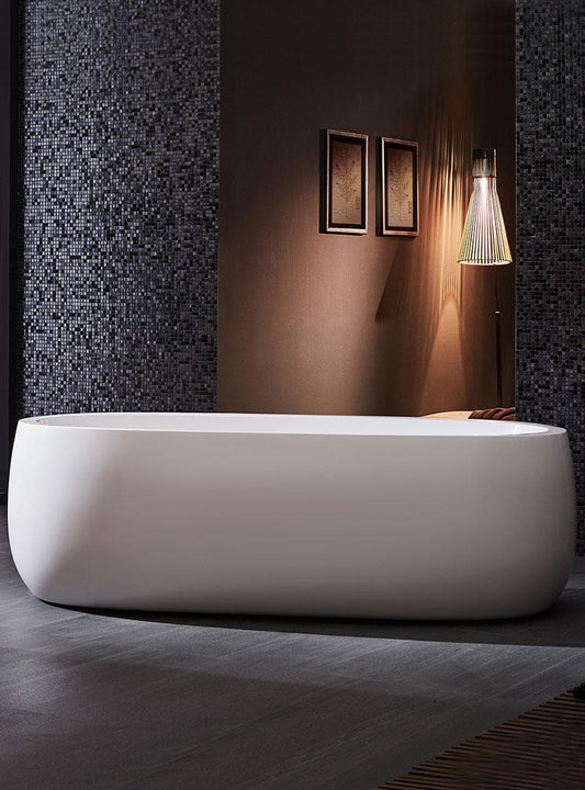 VASCA FREE-STANDING IN ACRILICO VERONA OVALE 183X80