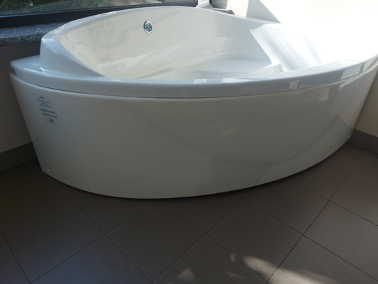 VASCA ANGOLO 156X108 SPHERA TELAIO PANNELLO IDROMASSAGGIO WHIRLPOOL AIRPOOL