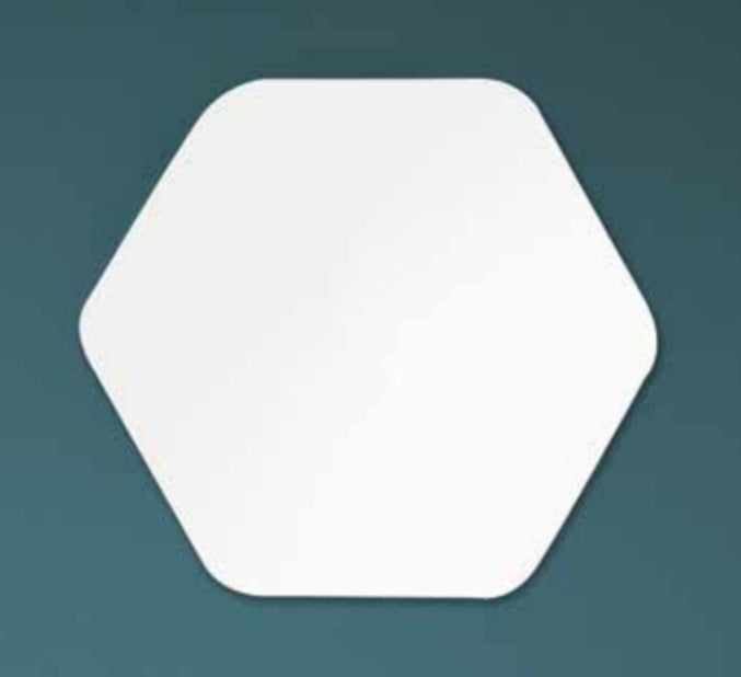 SPECCHIO EXA80 80X72 ESAGONALE CON ILLUMINAZIONE PERIMETRALE A LED