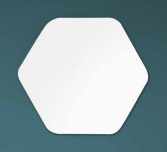 SPECCHIO EXA80 80X72 ESAGONALE CON ILLUMINAZIONE PERIMETRALE A LED