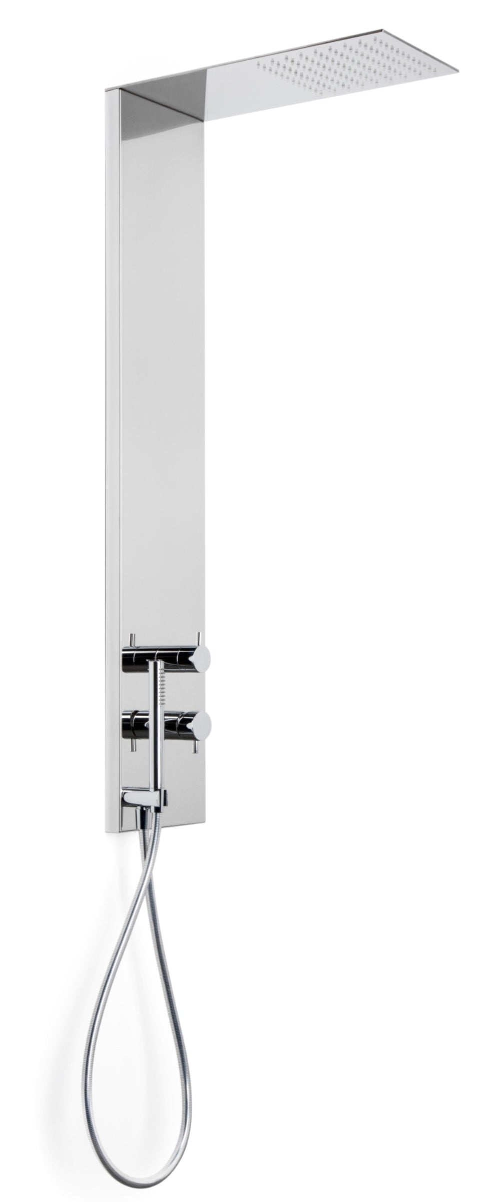 PANNELLO DOCCIA DAY DREAM 5011  INOX LUCIDO MISCELATORE 2 VIE ALTA QUALITA' MADE IN ITALY