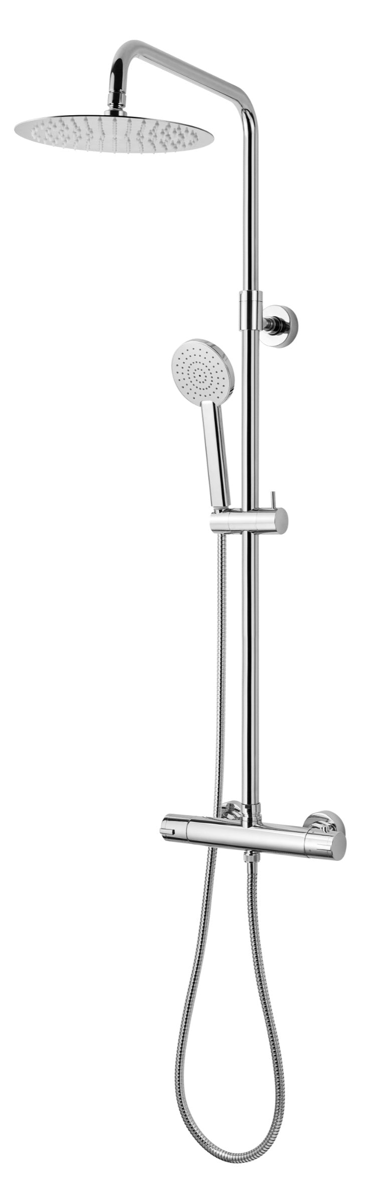 COLONNA DOCCIA 762 TERMOSTATICA TELESCOPICA OTTONE CROMATO MADE IN ITALY
