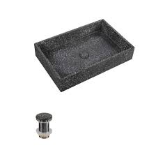 LAVABO DA APPOGGIO CM.60X39X12 DION  VOLCANO