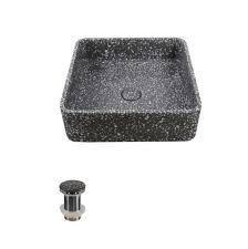 LAVABO DA APPOGGIO CM.39X39X12 IRA  VOLCANO