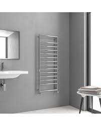 TERMOARREDO ACCIAIO CROMATO DESIGN 7  CM. 130 X 50 INTERASSE CM.46