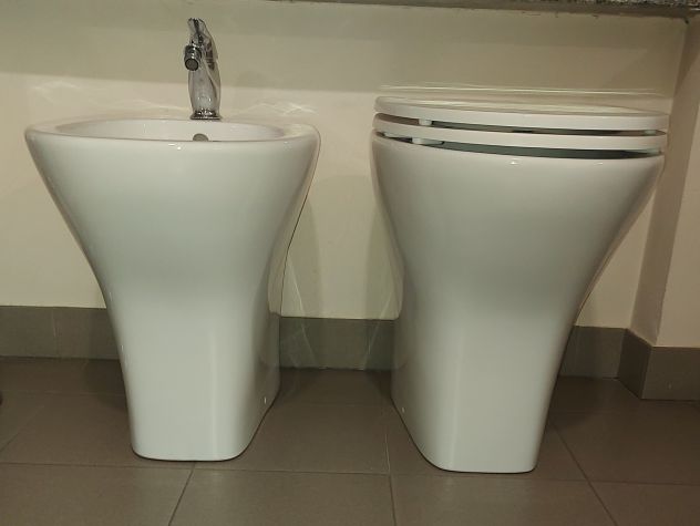 SANITARI FILO MURO TERZA ETA' H.47 EVOLUTION BIANCO