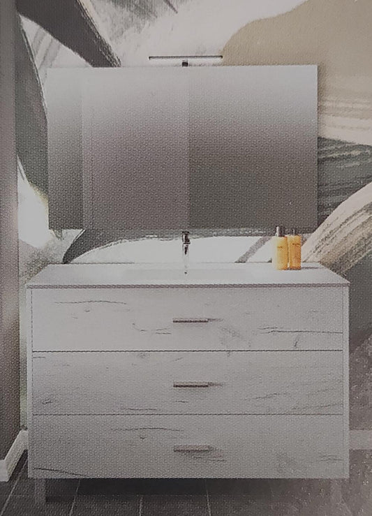 ARREDO BAGNO ECOSLIM 121T FINITURA LEGNO K001 LEGNO K005 K003 K009