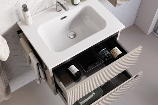 ARREDO BAGNO MOBILE VERSO 09 cm 60 FINITURA CRETA