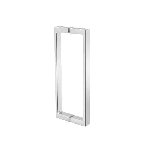 MANIGLIA ESSENTIAL CROMATA INTERASSE VITI MM125 PER BOX DOCCIA IN CRISTALLO SP.6MM