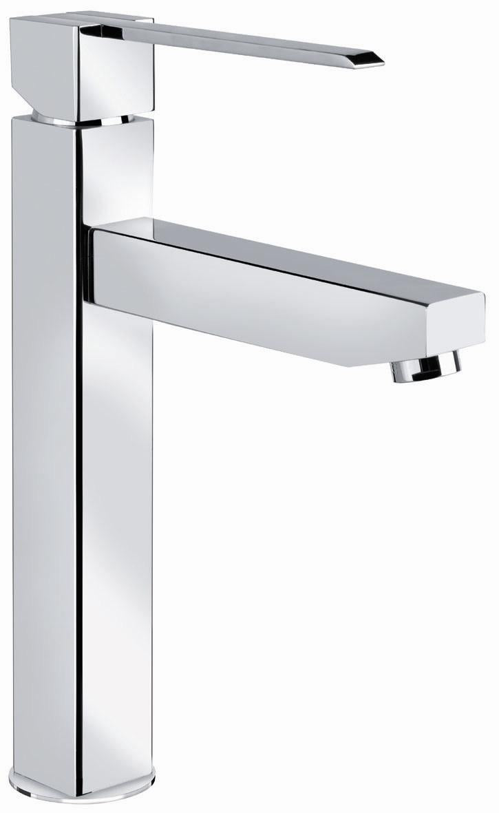 MISCELATORE LAVABO ALTO CROMATO SICILY EMMEVI MADE IN ITALY