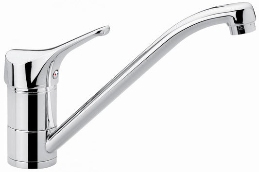 MISCELATORE LAVELLO CUCINA CANNA BASSA ZEUS MADE IN ITALY