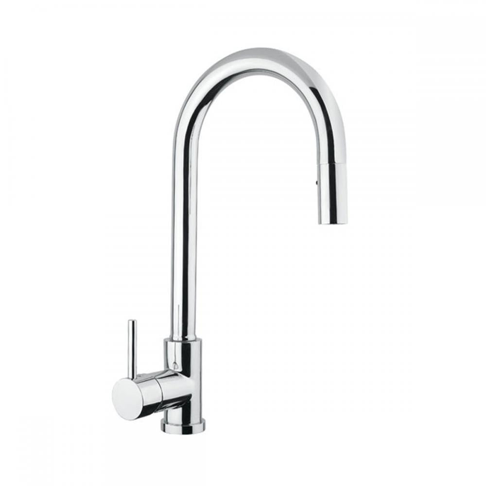 MISCELATORE LAVELLO JOY1430 DOCCETTA IN OTTONE ESTRAIBILE 2 GETTI MADE IN ITALY