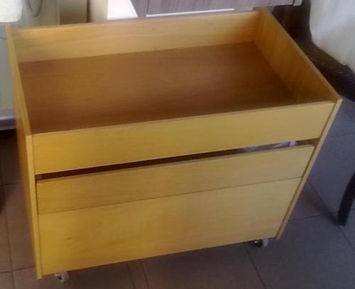 MOBILE BAGNO CARRELLO CON RUOTE L65 P37 H.54 ROVERE COSMIC