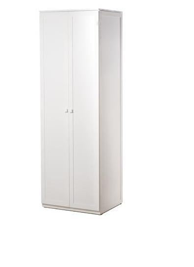 MOBILE COLONNA GRANDE PORTASCOPE LAVANDERIA BALCONE TERRAZZO ALLUMINIO BIANCO