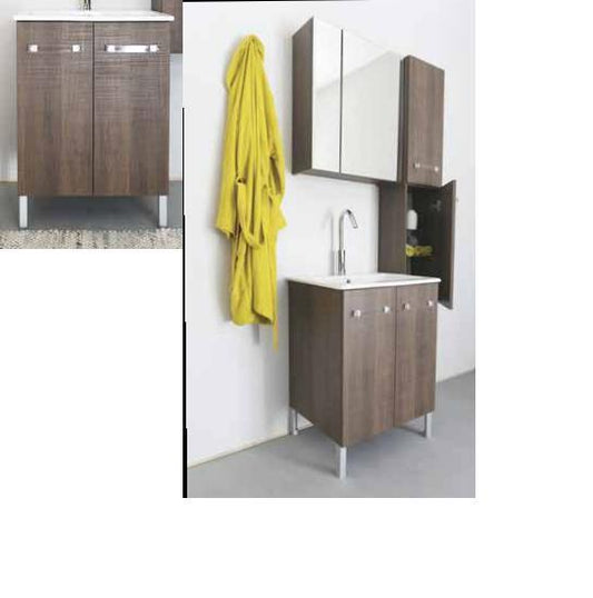 MOBILE LAVATOIO ON LINE ARREDO 64X51 VASCA CERAMICA