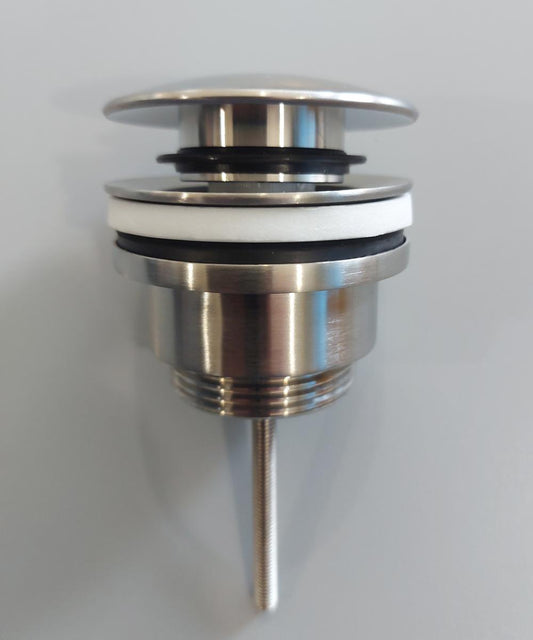 PILETTA CLICK CLACK UNIVERSALE GRIP316 ACCIAIO INOX MADE IN ITALY