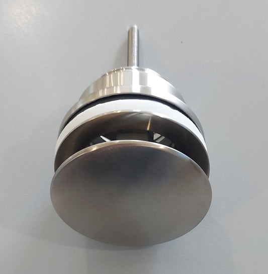 PILETTA CLICK CLACK UNIVERSALE GRIP316 ACCIAIO INOX MADE IN ITALY