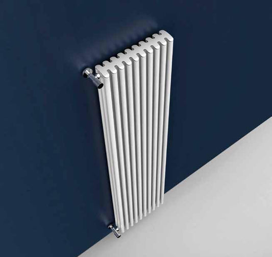RADIATORE D'ARREDO BAMBOOO ALLUMINIO BIANCO SABLE DA 4 ELEMENTI INT.180