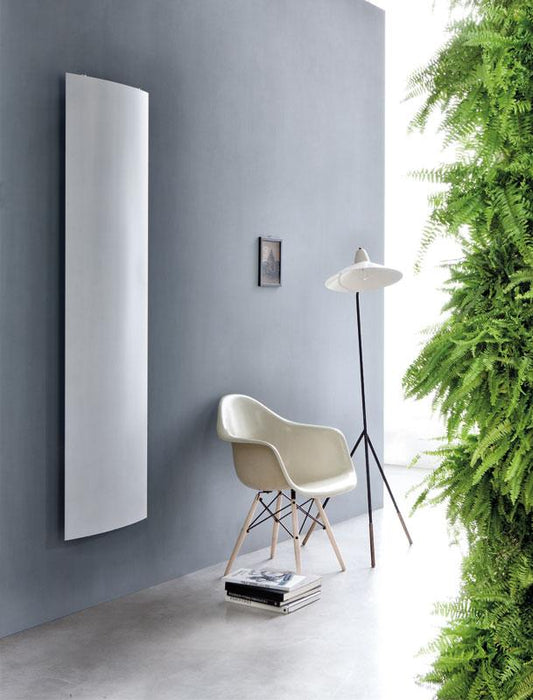 RADIATORE D'ARREDO PIASTRA RADIANTE EXTRO S ALLUMINIO BCO SABLE CM 120X50