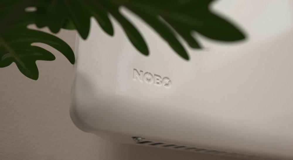 RADIATORE ELETTRICO NORVEGESE NOBO TOP 1250W BIANCO