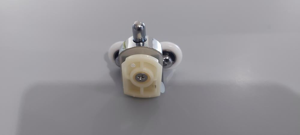 RICAMBIO CARRELLO INFERIORE RUOTE CUSCINETTI BOX ANTE SGANCIABILI DOCCIA TONDO R550 DADO PER VETRO 6MM