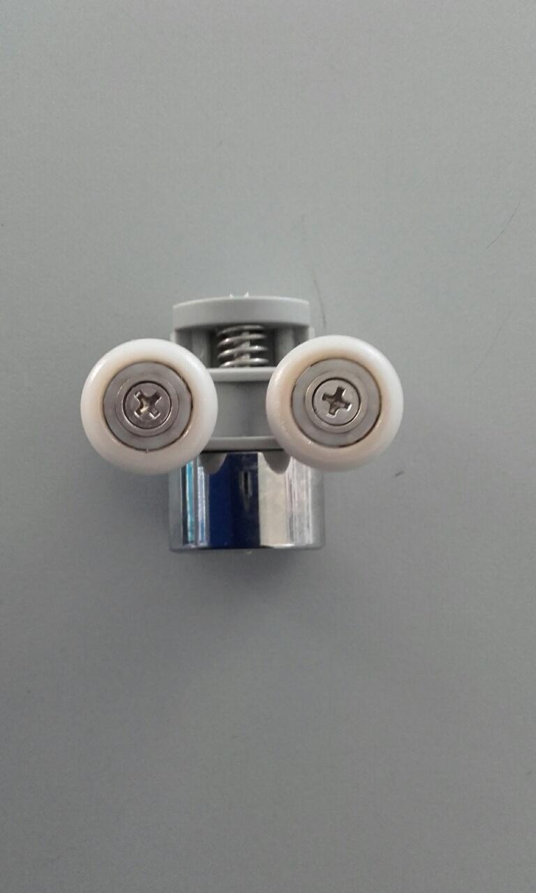 RICAMBIO CARRELLO INFERIORE RUOTE CUSCINETTI BOX DOCCIA ANTE SGANCIABILI SPADO PER VETRO 6MM
