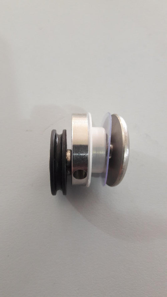RICAMBIO CARRELLO INOX RUOTA CUSCINETTI SUPERIORE PER BOX DOCCIA TDA SERIE DADO