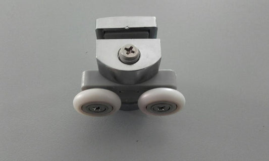 RICAMBIO CARRELLO RUOTE SUPERIORE CUSCINETTI BOX DOCCIA ANTE DINO PER VETRO 4MM